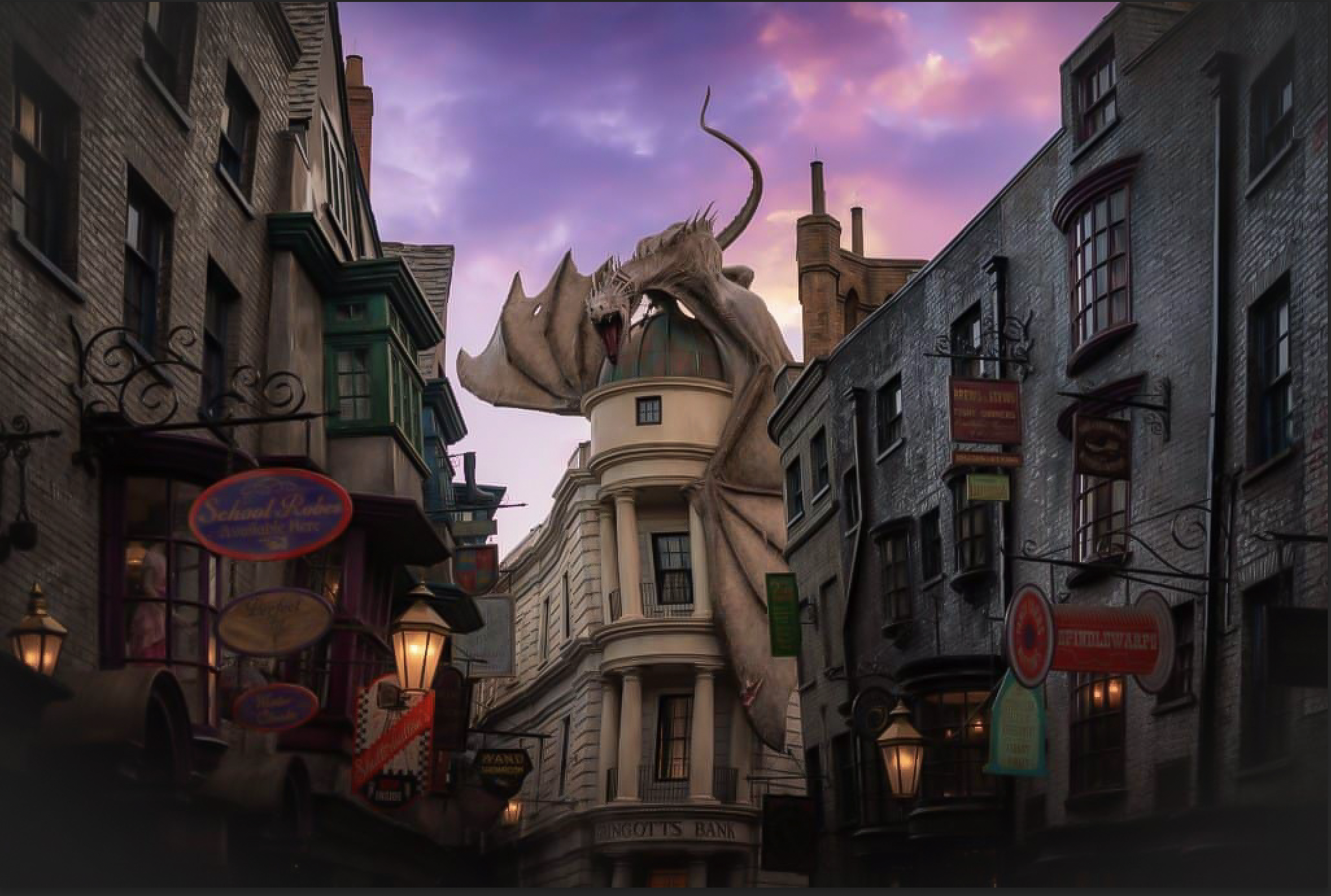 Entrance to The Wizarding World of Harry Potter