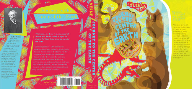 journey to the center of the earth entire book cover