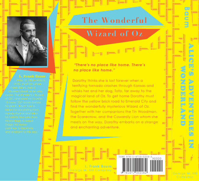 the wonderful wizard of oz back